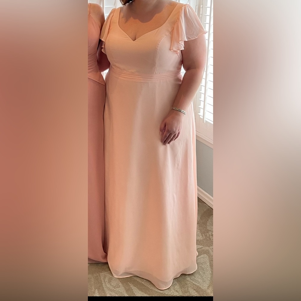 Azazie Pearl Pink Formal Dress